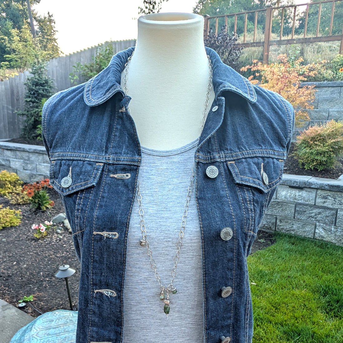 Layer Leaf Necklace