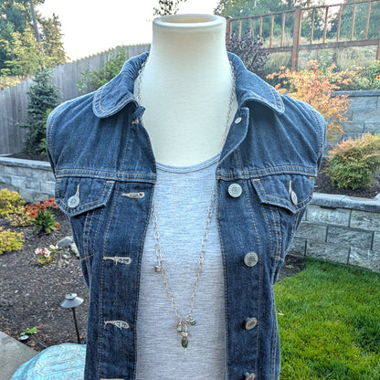 Layer Leaf Necklace