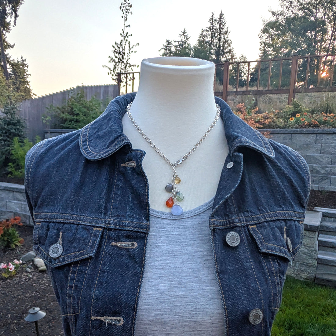 Fivefold Light Necklace