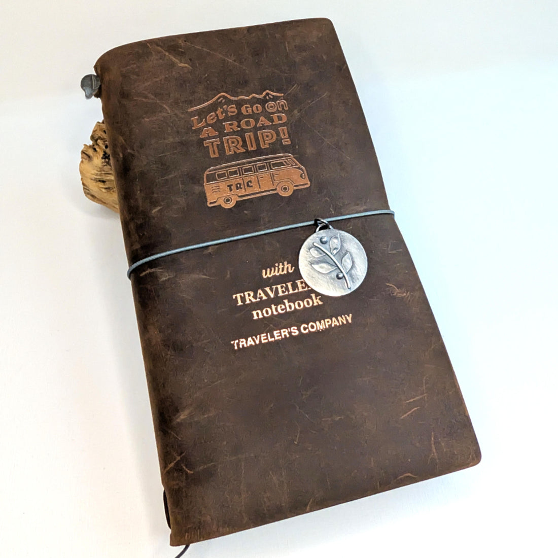 Silver Sprig Journal Charm