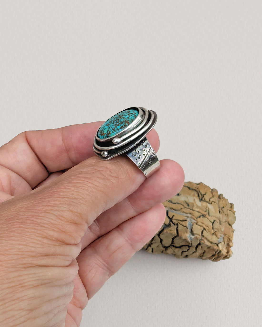 Turquoise Tangle Ring