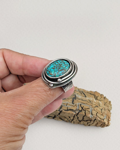 Turquoise Tangle Ring