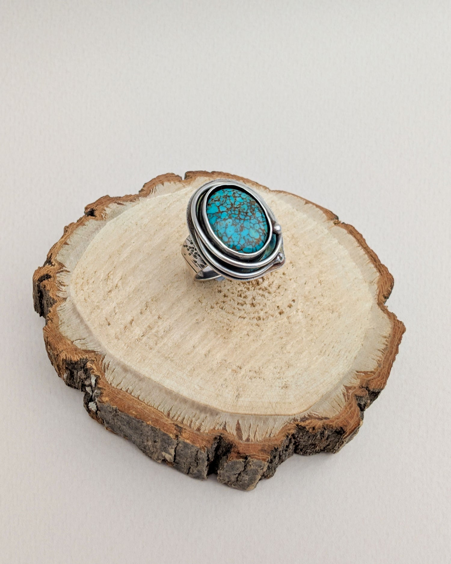 Turquoise Tangle Ring
