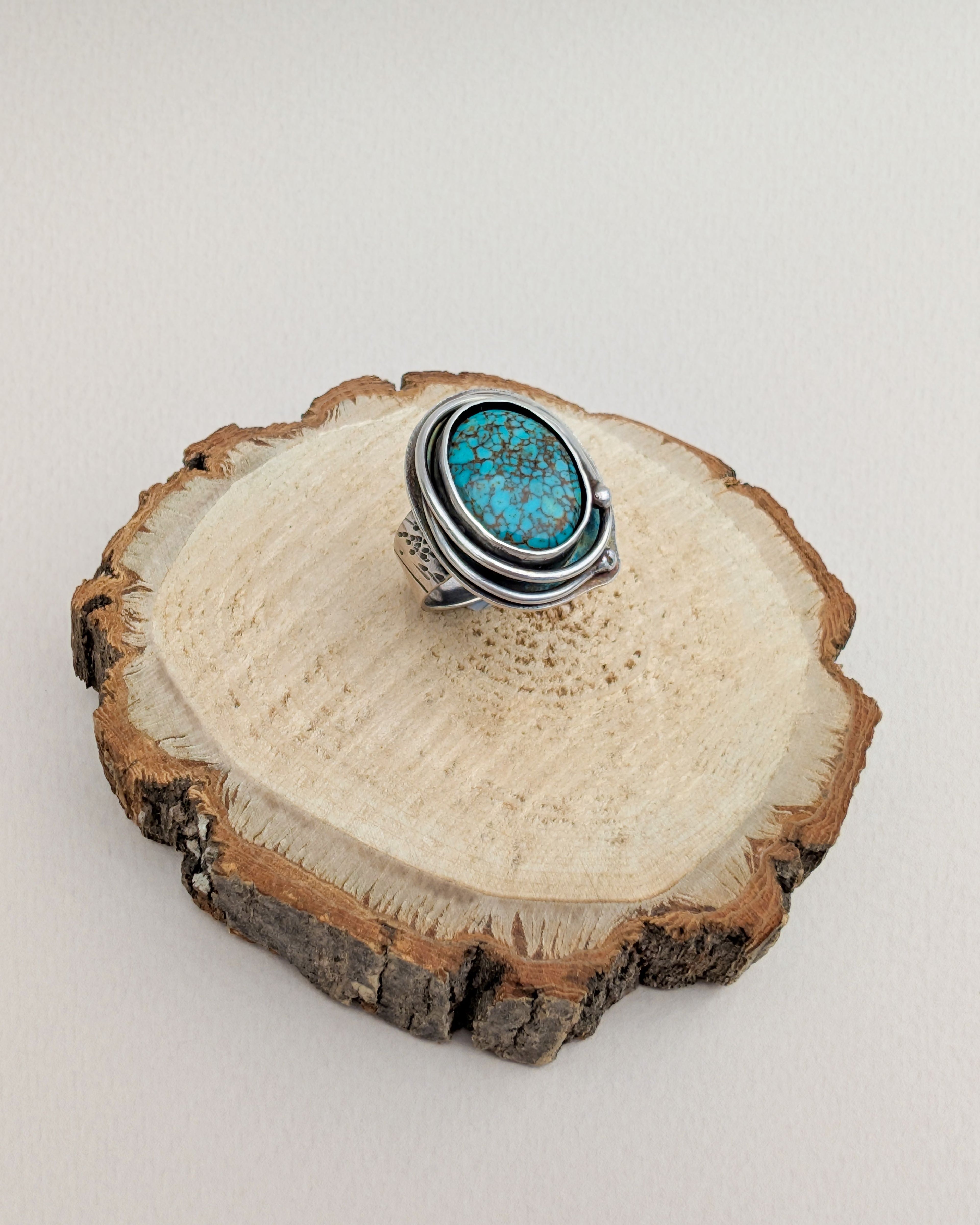 Turquoise Tangle Ring