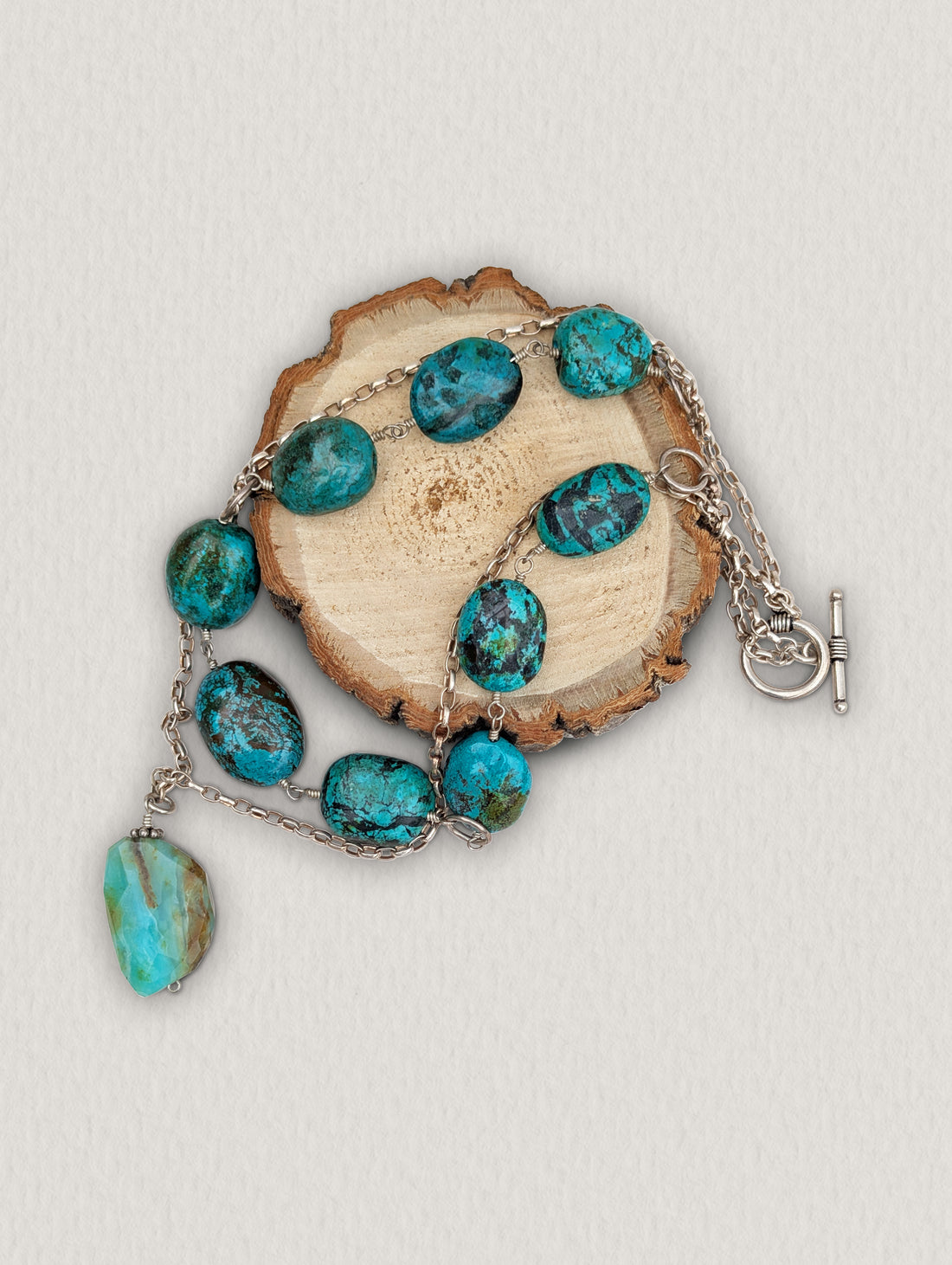 Nine Stones, One Sea Necklace