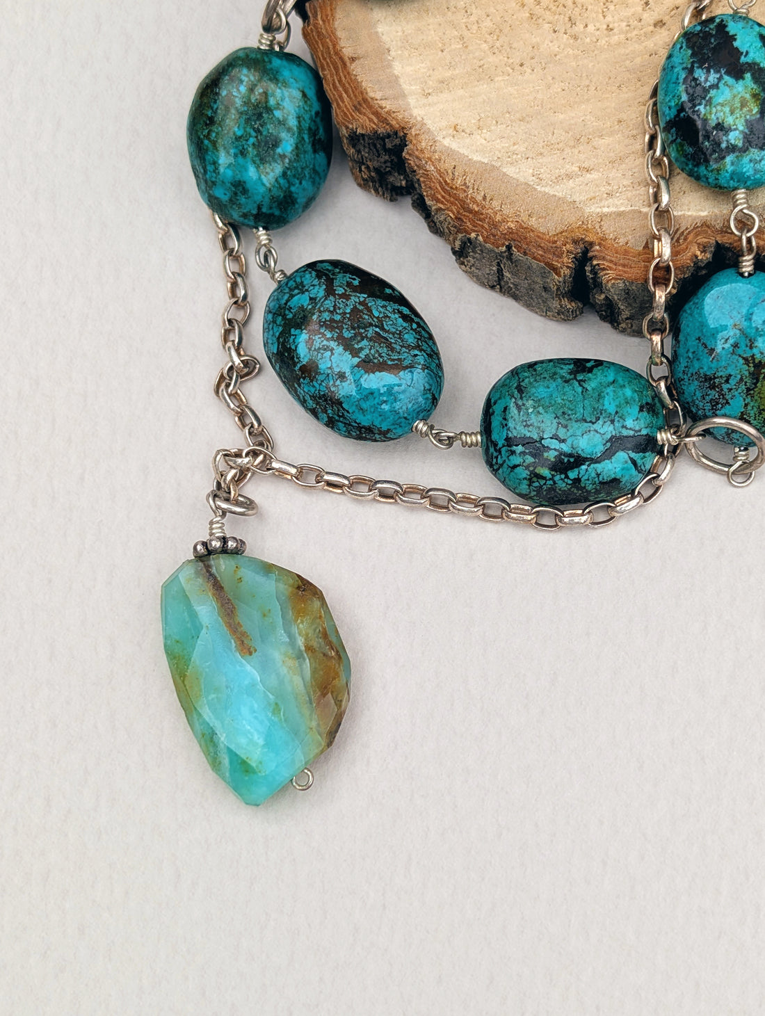 Nine Stones, One Sea Necklace